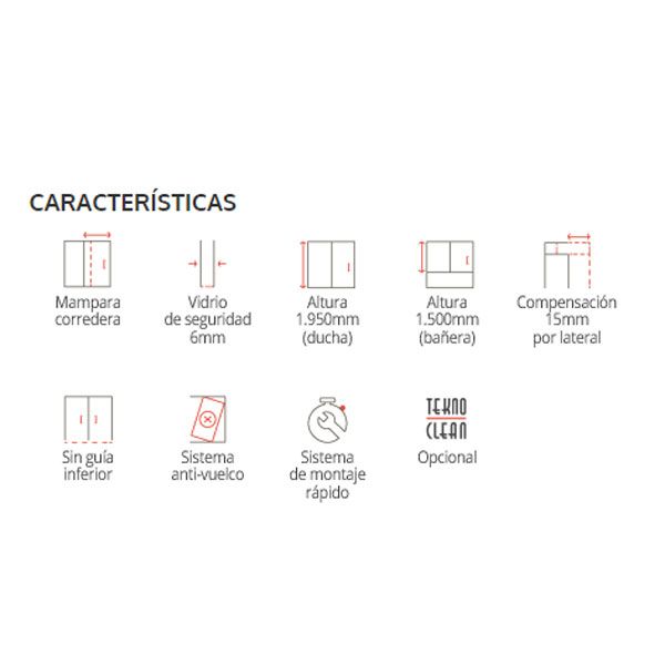 Mamparas Profiltek Nell opiniones