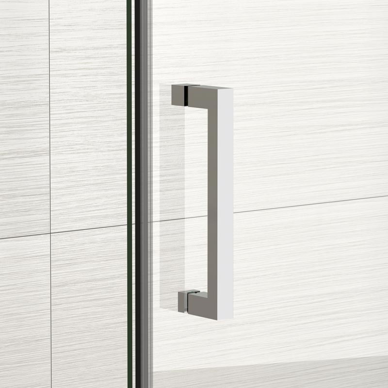 Mampara de ducha de 1 puerta corredera y 1 Fijo KR/FDC800