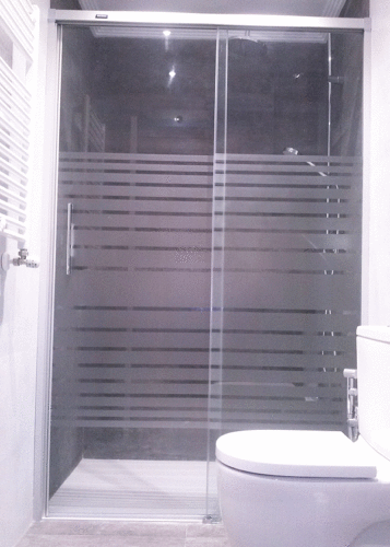 Mampara de ducha de 1 puerta corredera y 1 Fijo DUSCHOLUX Duscho Gredel Tiara photo review