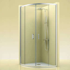 Mampara de ducha circular de puertas correderas VR/CDC400