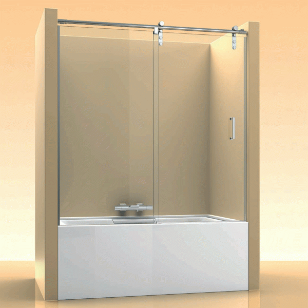 Mampara de bañera de puertas correderas PR/FC600