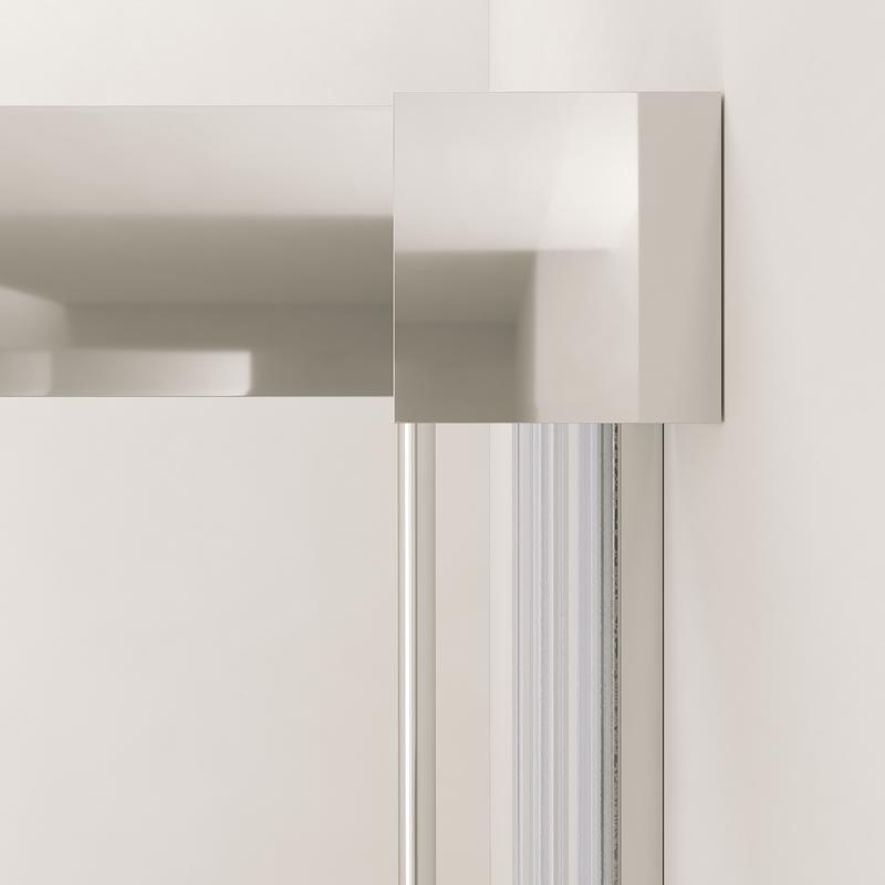 Mampara de ducha de 1 puerta corredera y 1 Fijo KR/FDC800