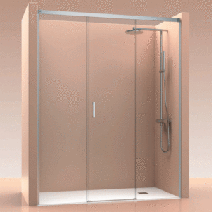 mamparas de ducha con 2 puertas correderas en oferta
