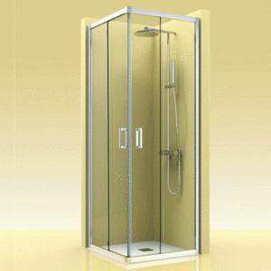 mamparas de ducha con marco inferior correderas en oferta