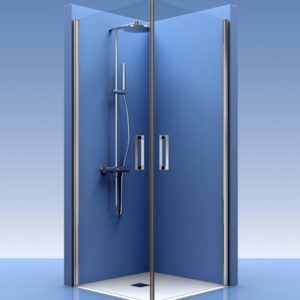 Puertas de ducha de cristal a medida