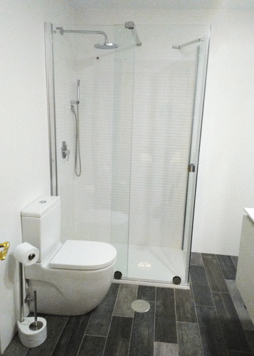Mampara de ducha de 1 puerta corredera y 1 Fijo HUPPE Xtensa Pure Express photo review