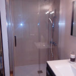 Mampara de ducha de 1 puerta corredera y 1 Fijo KASSANDRA 400 CU 607+CU 602 photo review