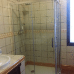 Mampara de ducha en esquina de puertas correderas GME Prestige Titan Vertice photo review