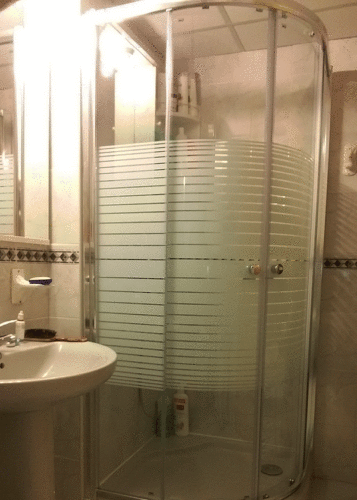 Mampara de ducha circular de puertas correderas GME Prestige Titan Semicircular photo review