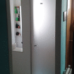 Mampara de ducha de 1 puerta batiente DUSCHOLUX Plus Evolution Giro 1 puerta abatible photo review