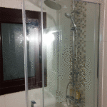 Mampara de ducha de 1 puerta corredera y 1 Fijo KASSANDRA 300 TR 102 photo review