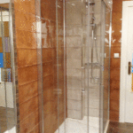 Mampara de ducha en esquina de puertas correderas NOVELLINI Rose A photo review