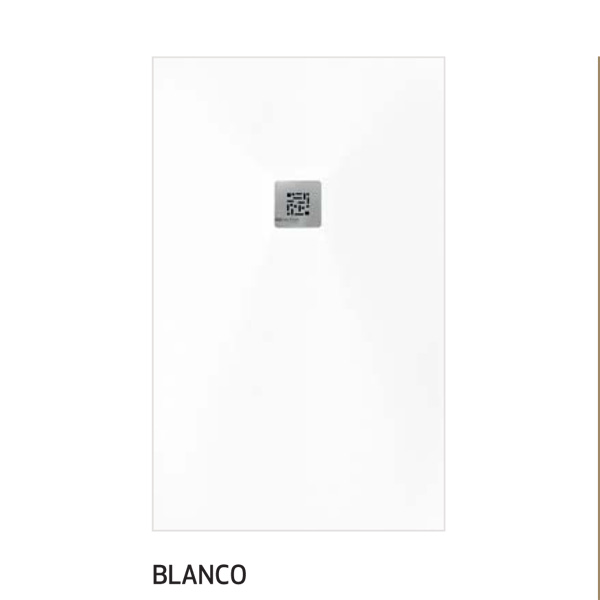 plato ducha color blanco