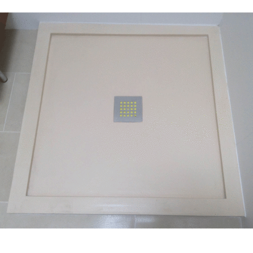 Plato de ducha de resina con marco SIROCO photo review