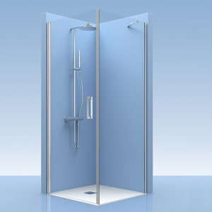 Puertas de ducha de cristal a medida