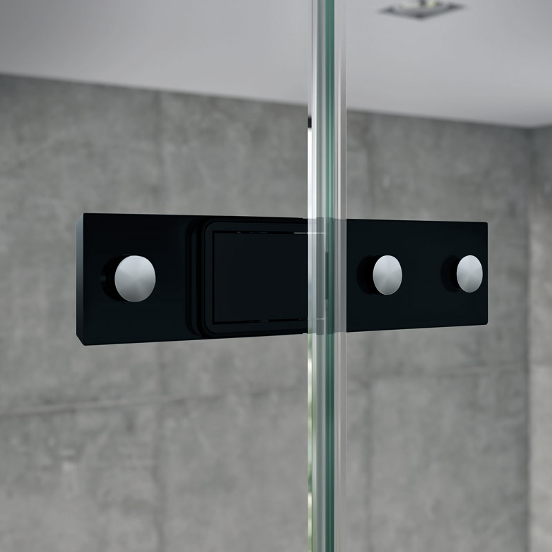 Mampara de ducha de 1 puerta batiente con segmento fijo DUSCHOLUX D5 Viva 1 puerta abatible con segmento fijo 6 Mampara de ducha de 1 puerta batiente con segmento fijo DUSCHOLUX D5 Viva 1 puerta abatible con segmento fijo