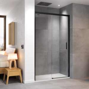 Mampara de ducha de 1 puerta corredera y 1 Fijo DUSCHOLUX D2 GRAVITY Ducha 1 Fijo / 1 Corredera