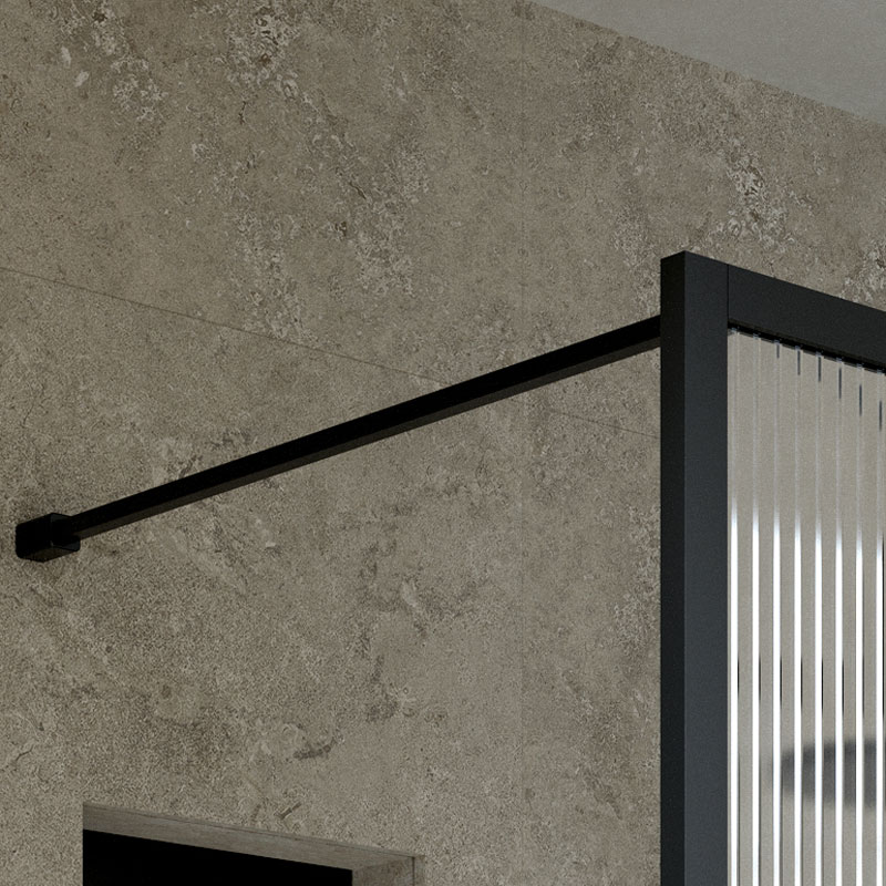 Mampara fija de ducha DUSCHOLUX Fijo D3 Axis 2 D3 DETALLE SOPORTE para mampara de ducha