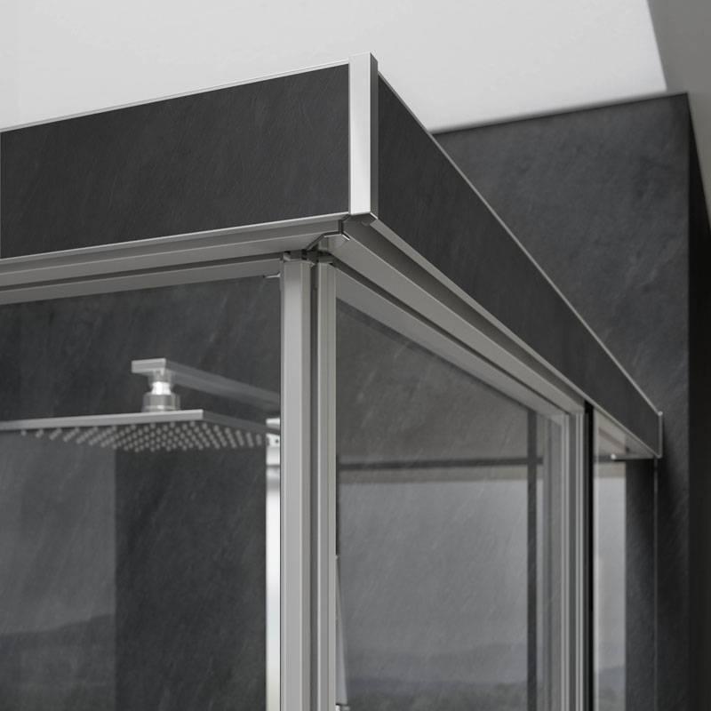 Mampara de bañera de puertas correderas DUSCHOLUX D5 CUSTOM de 2 Fijos + 2 Correderas Bañera 3 Mampara de bañera de puertas correderas DUSCHOLUX D5 CUSTOM de 2 Fijos + 2 Correderas Bañera