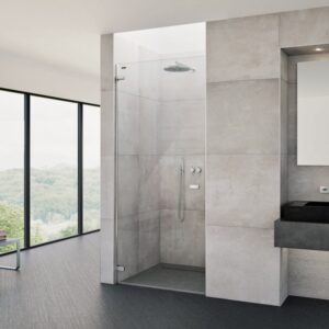 Mampara de ducha de 1 puerta batiente DUSCHOLUX D5 Viva 1 puerta abatible