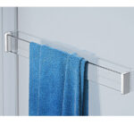 Toallero de 51.4 cm. de VIDRIO taladrado en el fijo