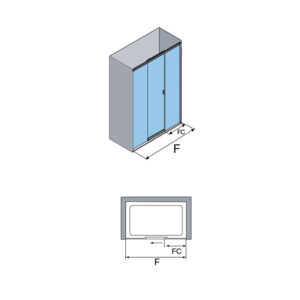 Medidas de fijos y Puertas no proporciales