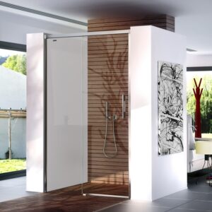 Mampara de ducha de 1 puerta corredera y 1 Fijo DUSCHOLUX D3 Gredel 1 Fijo + 1 corrededera