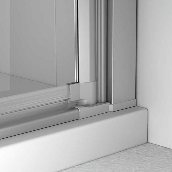 Mampara de ducha de puertas plegables DUSCHOLUX D1 Plus Giro 2 Plegables 2 Mampara de ducha de puertas plegables DUSCHOLUX D1 Plus Giro 2 Plegables