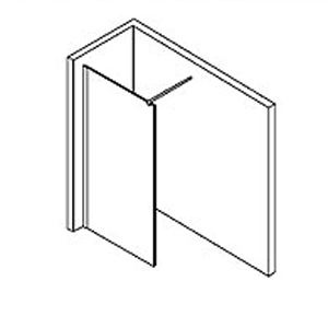 Tirante transversal de 80 cm.