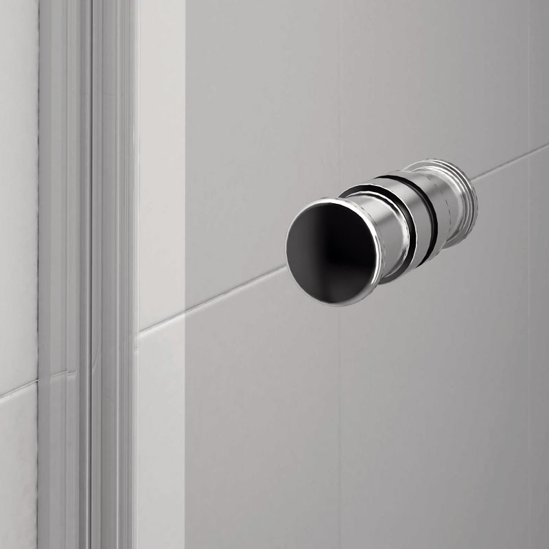 Mampara de ducha de 2 puertas batientes DUSCHOLUX D1 Plus Giro 2 puertas abatibles 3 Mampara de ducha de 2 puertas batientes DUSCHOLUX D1 Plus Giro 2 puertas abatibles