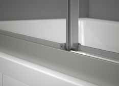 Mampara de bañera de puertas correderas DUSCHOLUX D1 Plus Evolution 3 Puertas Bañera 4 Mampara de bañera de puertas correderas DUSCHOLUX D1 Plus Evolution 3 Puertas Bañera