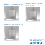 FRANJAS O RAYAS con ANTICAL
