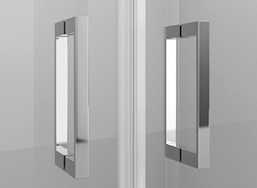 Mampara de ducha de 1 puerta corredera y 2 Fijos PR/FDC830 3 Tirador para mampara de ducha
