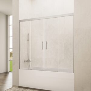 Mampara de bañera de puertas correderas GME Basic Spazio Bañera