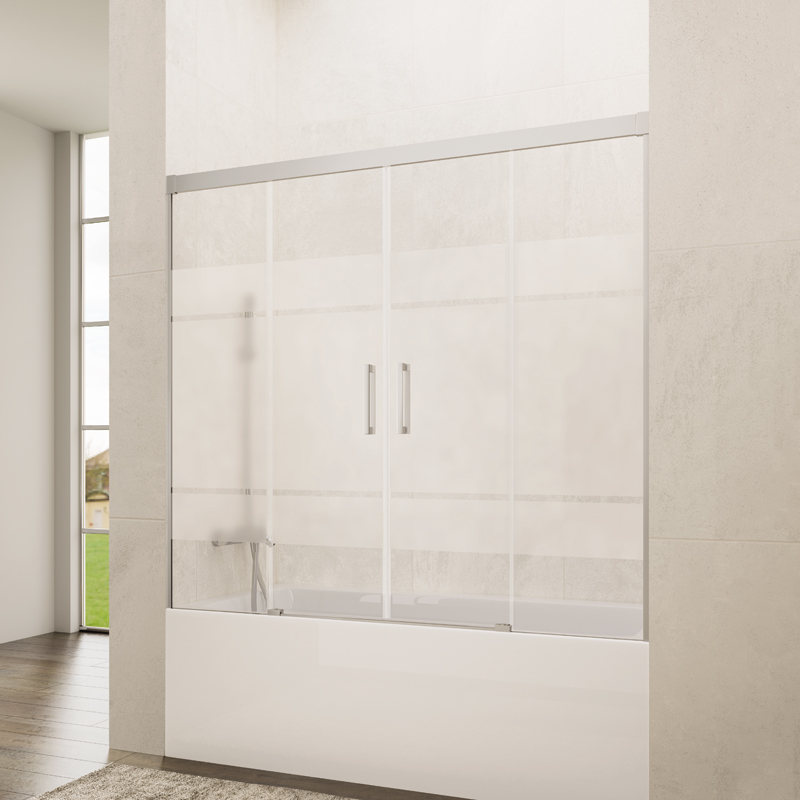 Mampara de bañera de puertas correderas GME Basic Spazio Bañera 2 Mampara de bañera de puertas correderas GME Basic Spazio Bañera