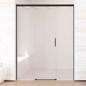 Mampara de ducha de 1 puerta corredera y 2 Fijos DK/FDC630, modelo DK FDC630