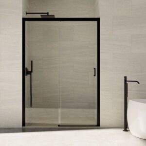 Mampara de ducha de 1 puerta corredera y 1 Fijo PROFILTEK Summer SUM-310