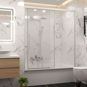 Mampara de ba&ntilde;era de puertas correderas VR/FC400, modelo VR FC400