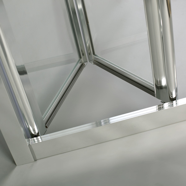 Mampara de ducha de puertas plegables GME Akord + Lateral 4 Plegable precios para mampara de ducha