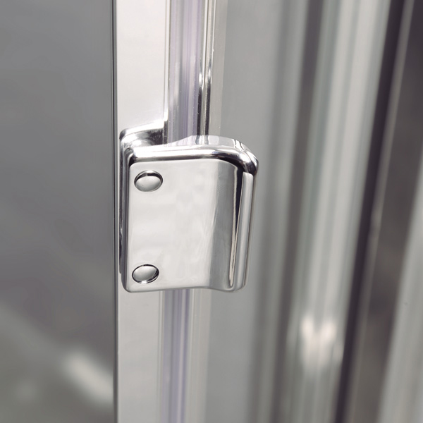 Mampara de ducha de puertas plegables GME Akord + Lateral 2 Tirador para mampara de ducha