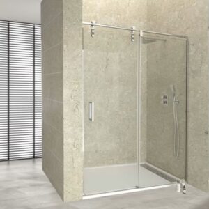 Mampara de ducha de 1 puerta corredera y 1 Fijo GME Moving