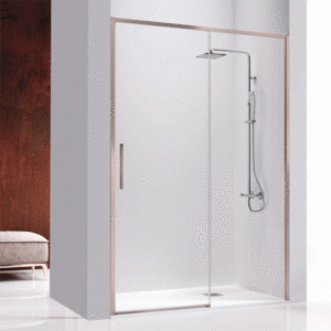 Mampara de ducha de 1 puerta corredera y 1 Fijo KASSANDRA Masela MS 102