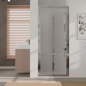 Mampara de ducha de puertas plegables KR/FDP400, modelo KR FDP400