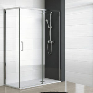 Mampara de ducha de 1 puerta corredera y 1 Fijo KR/FDC720, modelo KR FDC720