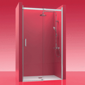 Mampara de ducha de 1 puerta corredera y 1 Fijo PR/FDC500, modelo PR FDC500