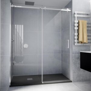 Mampara de ducha de 1 puerta corredera y 1 Fijo HR/FDC600, modelo HR FDC600