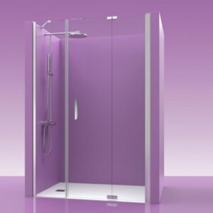 Mampara de ducha de puertas plegables CT/FDP630, modelo CT FDP630