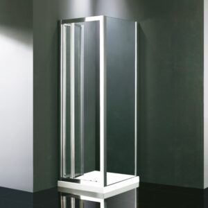 Mampara de ducha de puertas plegables GME Akord + Lateral
