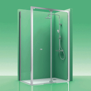 Mampara de ducha de puertas plegables CT/FDP420, modelo CT FDP420