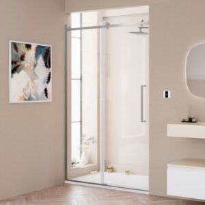 Mampara de ducha de 1 puerta corredera y 1 Fijo TORVISCO Blois